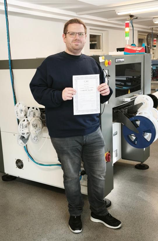 Nach bestandeneer Weiterbildung